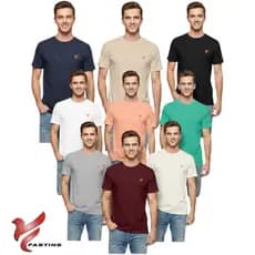 CAMISETA FASTINS MALHA FIO 26.1 PENTEADO 100% ALGODÃO TAMANHOS P M G GG MASCULINO
