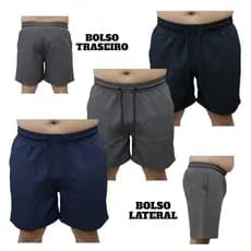 SHOR PLUS ZISE tactel com elastano g1 g2 g3 g4 grande grandão