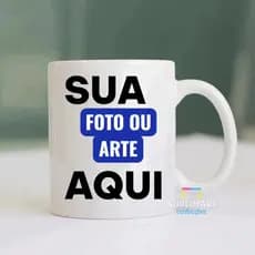 CANECA DE PORCELANA COM SUA FOTO OU LOGO DA SUA EMPRESA 325ML CANECA PERSONALIZADA CANECA COM FOTO CANECA PRESENTE