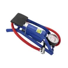 Bomba De Ar Com Pedal Alta Pressão Para Encher Pneus Bike Bicicleta Bola Colchão ETC