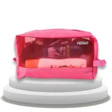 Bolsa Necessaire Feminina e Masculino Grande para Viagem com Alça de Mão Trabalho Estojo Organizador