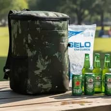 Mochila térmica Impermeável Masculina Bolsa Cooler térmica Reforçada Bolsa térmica para Cerveja