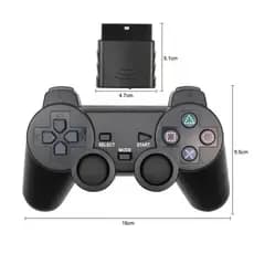Controle Ps2 Sem/com Fio Playstation 2 Joystick Play2
