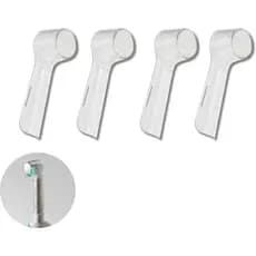 Kit 4 Capas Protetoras Para Escova Elétrica Oral B Braun Tampa Higiene Bucal Portátil Viagem