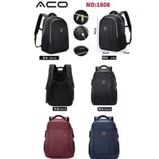 Mochila Bolsa Masculina Feminina Semi Impermeável Notebook Reforçada Resistente Antifurto Cadeado Saída USB （NO ：1808）