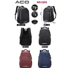 Mochila Bolsa Masculina Feminina Semi Impermeável Notebook Reforçada Resistente Antifurto Cadeado Saída USB （NO ：1802）