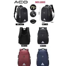 Mochila Bolsa Masculina Feminina Semi Impermeável Notebook Reforçada Resistente Antifurto Cadeado Saída USB （NO ：1803）