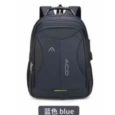 Mochila Bolsa Masculina Feminina Semi Impermeável Notebook Reforçada Resistente Antifurto Cadeado Saída USB （NO ：2102）