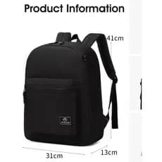 Nova Mochila Escolar Casual Leve Espaçosa Resistente - A 001