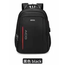 Mochila Bolsa Masculina Feminina Semi Impermeável Notebook Reforçada Resistente Antifurto Cadeado Saída USB （NO ：2101）