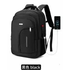 Mochila Bolsa Masculina Feminina Semi Impermeável Notebook Reforçada Resistente Antifurto Cadeado Saída USB （NO ：2105）