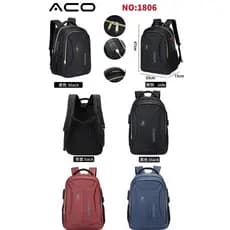 Mochila Bolsa Masculina Feminina Semi Impermeável Notebook Reforçada Resistente Antifurto Cadeado Saída USB （NO ：1806）