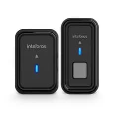 Campainha Intelbras Sem Fio Com Bateria CIB 101 S Bivolt  Alta Performance Resistência Climática