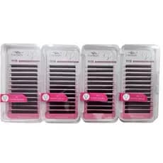 Kit 4 Cílios Fadvan YY volume brasileiro 0,07 D lash designer extensão de cílios atacado