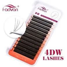 Cílios Fadvan 4D W extensão de cílios alongamento lash designer volume brasileiro volume egípcio volume russo