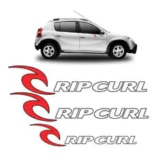 Kit Adesivos Renault Sandero Rip Curl Stepway Surf Prancha