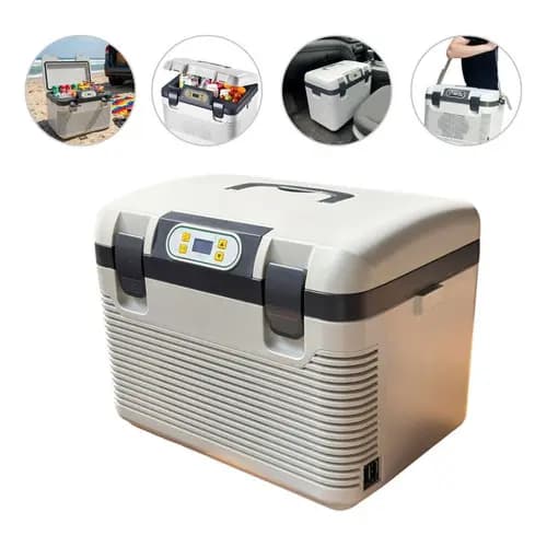 Caixa Térmica Geladeira Automotiva 19L 12V Cooler Frio + Quente – Viagem, Carro, Caminhão