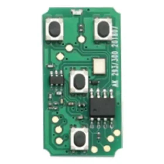 Placa Positron Para Chave Alarme Px80 4 Botões