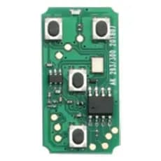 Placa Positron Para Chave Alarme Px80 4 Botões