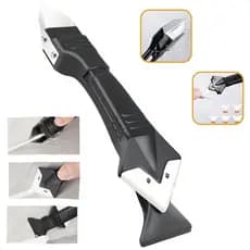 Espátula Raspador Removedor Acabamento Rejunte Calafetagem Massa Silicone Piso Parede Ferramenta Multifuncional Limpeza