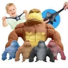 Macaco Gorila Anti Ansiedade Brinquedo Sensorial para Adultos Crianças