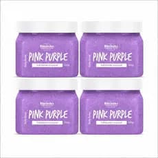 KIT 4 Esfoliante Corporal Pink Purple Body Scrub Rhenuks 300g