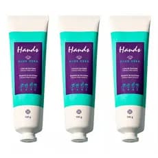 Luva Silicone 100g  Creme Para Mãos Hinode Original Oferta 3 UNIDADES