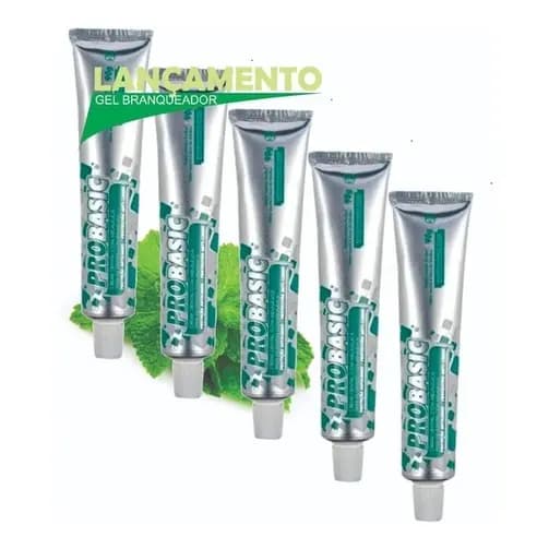 Gel Dental Pró Basic 90gr Kit 5 gel