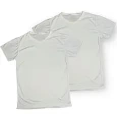 kit 2 Camisetas Dry Fit Masculina Lisa - Casual Treino Academia Esportes Exercícios Corrida
