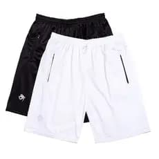 KIT 2 SHORTS BERMUDA COM ZIPER NO BOLSO