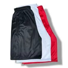 Kit 3 Shorts Bermuda Dry Fit Esportiva Treino Com Ziper no Bolso