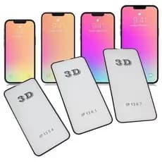 Película Iphone De Vidro 3d Full Para iPhone Proteção de Tela completo 11 12 13 14 15 16 17PRO MAX/PLUS XR XS 7 8 11PRO