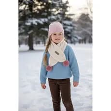 Cachecol menina menino Pelúcia p/ Criança Inverno Quentinho DDM-10