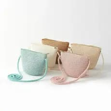Bolsa infantil moderna /proteção solar /em palha/ GBB-101