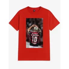 Camiseta Giorgian De Arrascaeta Adulto e Infantil Time Urubu Futebol Camisa infantil Algodão Unissex