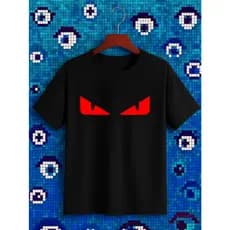 Camiseta Mini Caçador Adulto e Infantil Casual Jogo Roupas infantil Algodão Menina Menino Masculina Feminina