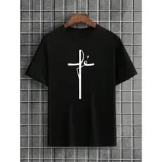 Camiseta Fé Infantil Kids 06 ao 12 Blusa Algodão Unissex Feminina Masculina Colorida