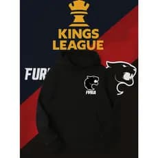 Moletom Furia Kings League Futebol Time Neymar Streetwear Streamers Blusa Casaco Canguru Unissex Feminino Masculino Algo