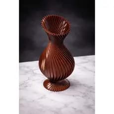Vaso Decorativo Marrom 18cm x 9cm