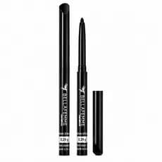 Lápis de Olho Retrátil Bella Femme – Preto Intenso à Prova D’Água 🖤✨