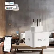 Tomada Inteligente 10A 2P+T Smart Wi-Fi Bivolt Margirius