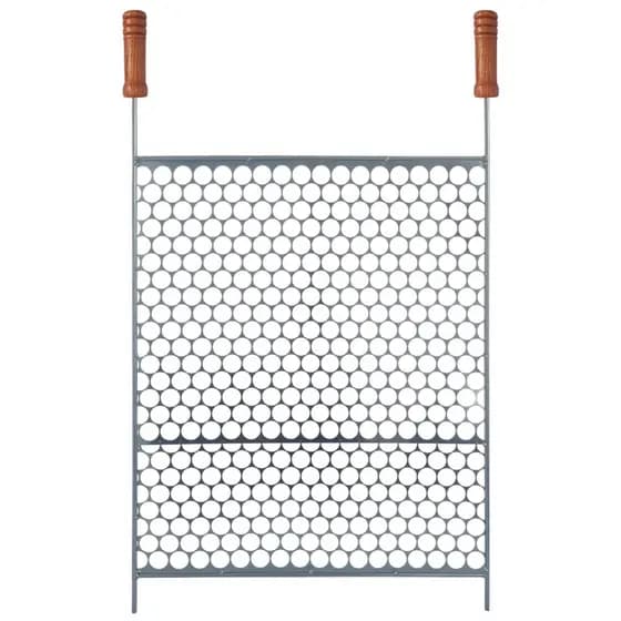 Grelha Moeda Galvanizada Ferro Redondo 50x60 Aço Carbono