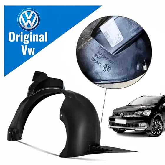 Parabarro Forro Paralama Dianteiro Original VW Gol Voyage Saveiro G5 G6 G7 G8 5U0809957 5U0809958