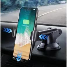 Suporte Com Ventosa Giratório De Celular Tripé Carro