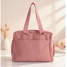 Bolsa Grande Espaçosa Transversal de Ombro Cabe Notebook - Uso Escolar Trabalho Cod3565