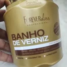 Banho de Verniz Forever Liss, Hidratante, Cauterização e Brilho intenso 1 kg