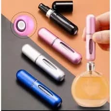 porta perfume rregavel platico e simples para usarideal para viagens