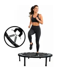 Jump Trampolim Mini Cama Elástica Fitness Profissional Suporta 150 Kg