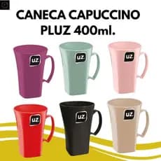 CANECA CAPUCCINO PLUS 400ml UZ. UTILIDADES