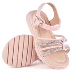 Sandália Infantil Menina dois Nós Super Macio Lily Kids